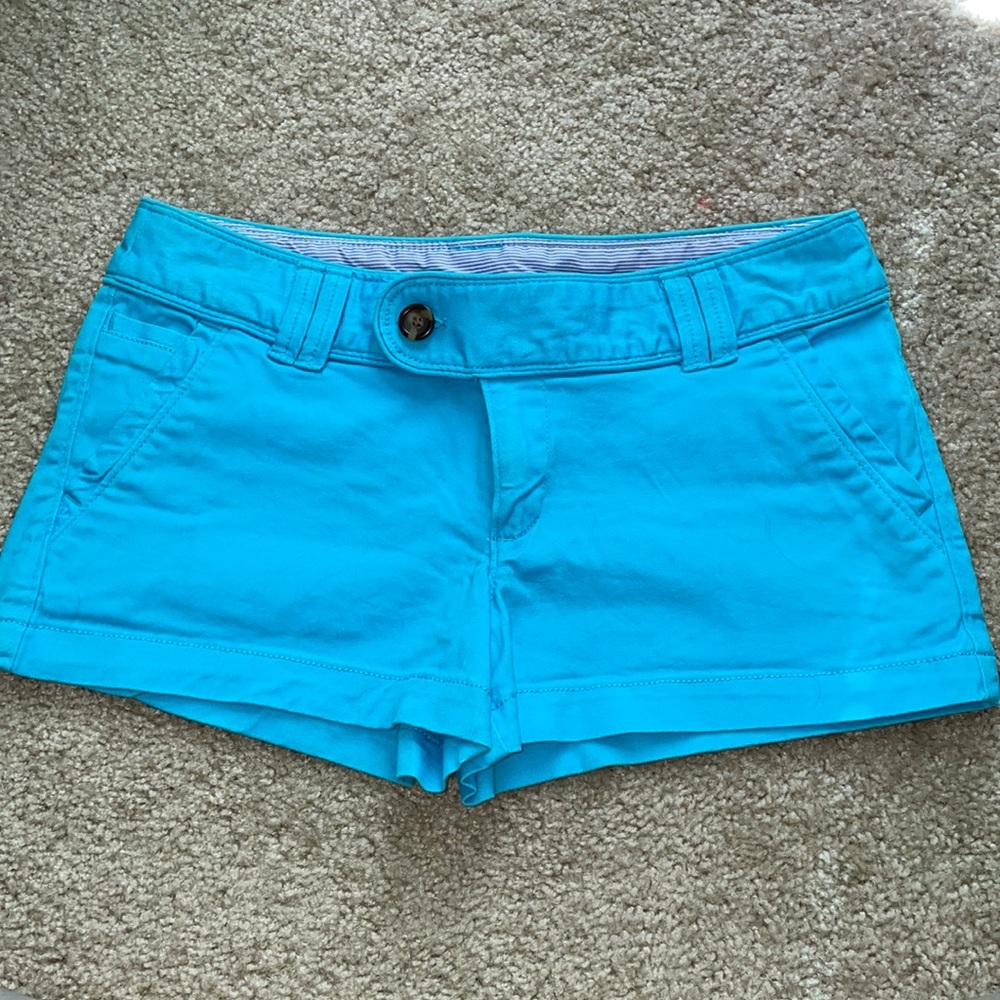 Blue shorts
